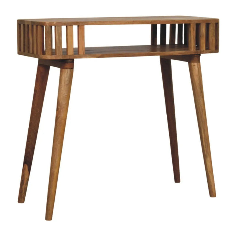 Slatted Console - Light Brown by HouseOfZazla