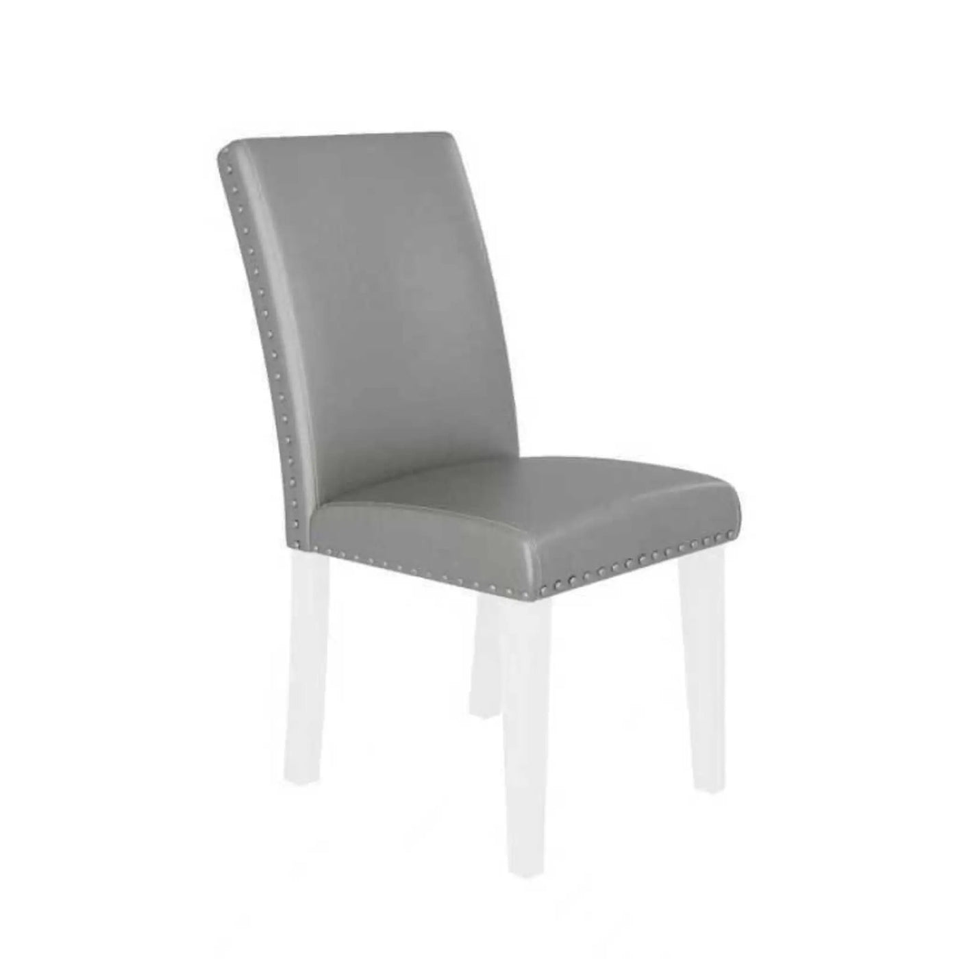 Upholstered Dining Chair With High Back Design (Set of 2) by HouseOfZazla
