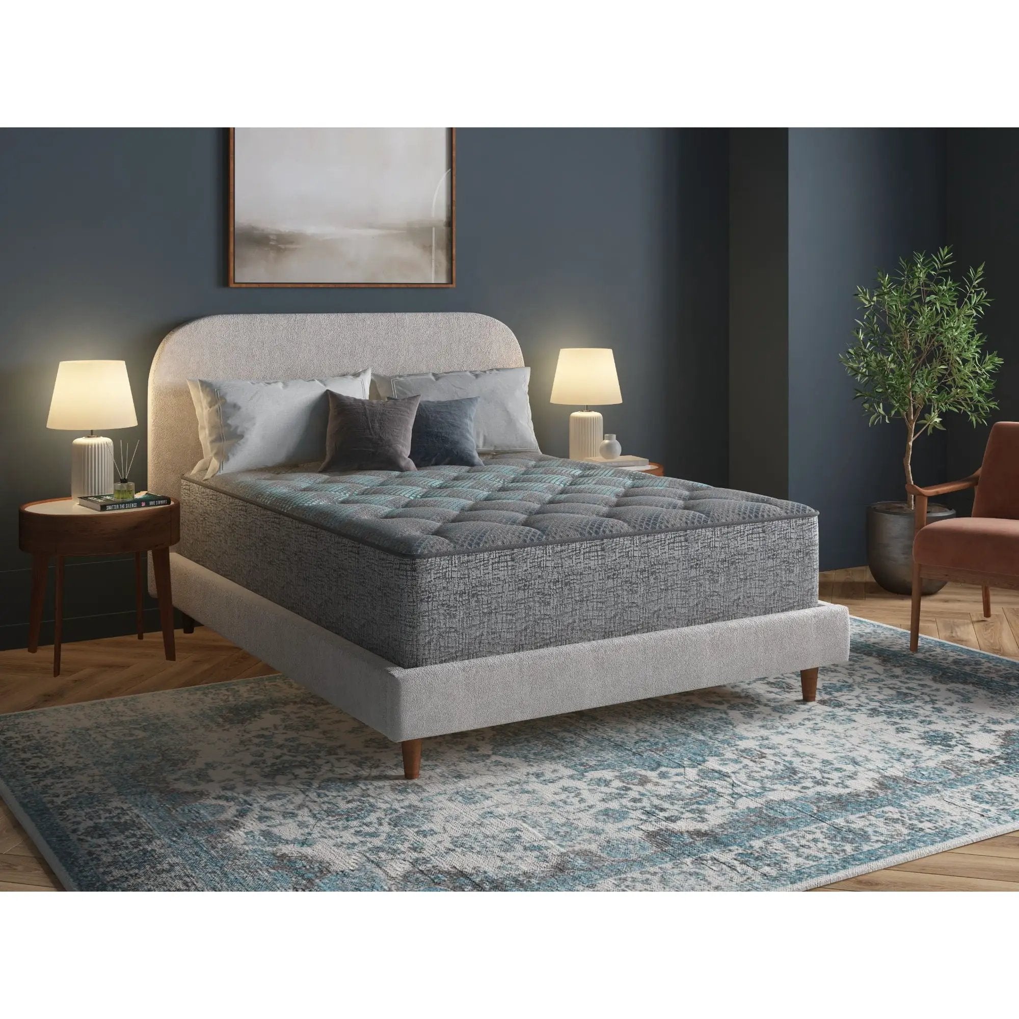 Comfort Care - 13" Hybrid Mattress, Firm Comfort, Advanced Cooling by Unique Piece Furniture