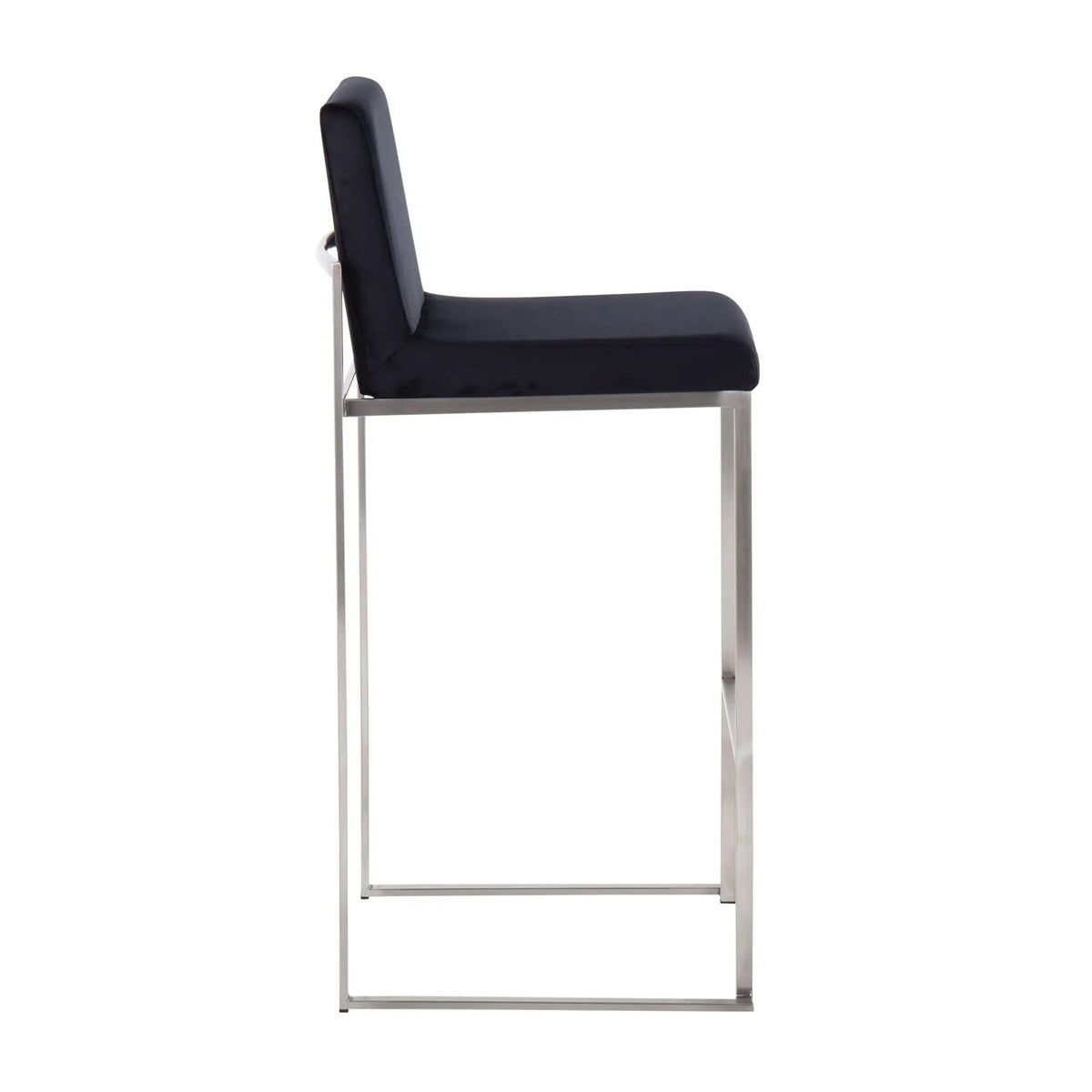 Fuji - Contemporary And Modern Elegance High Back Barstool by HouseOfZazla