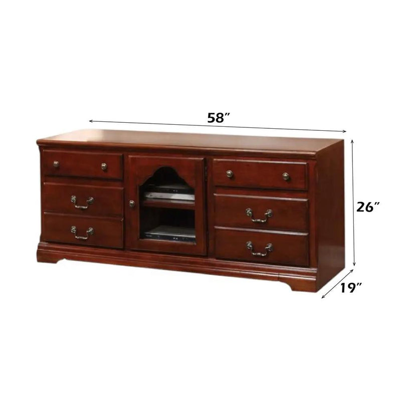 Hercules - TV Stand - Cherry by Unique Piece Furniture