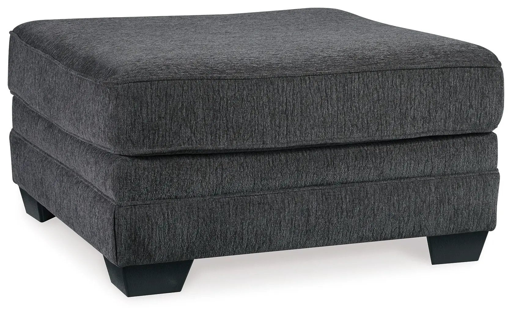 Tracling - Oversized Accent Ottoman - Slate by Unique Piece Furniture