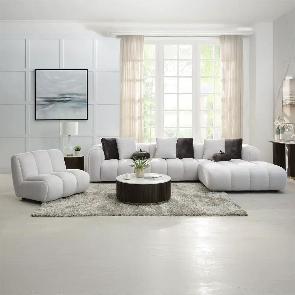 Manilla - Chair - Ivory White Linen by Unique Piece Furniture