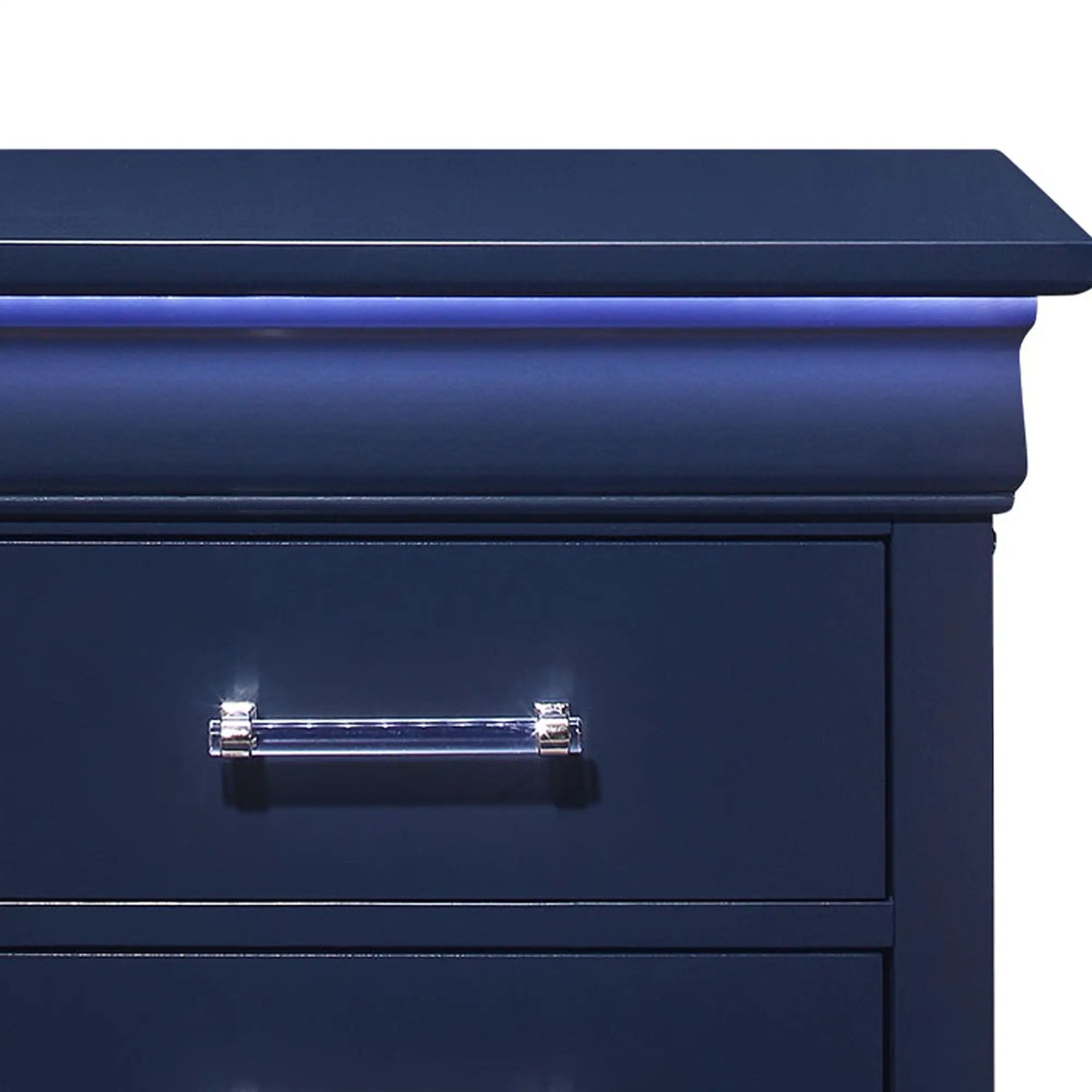 Charlston - Nightstand With LED by Unique Piece Furniture