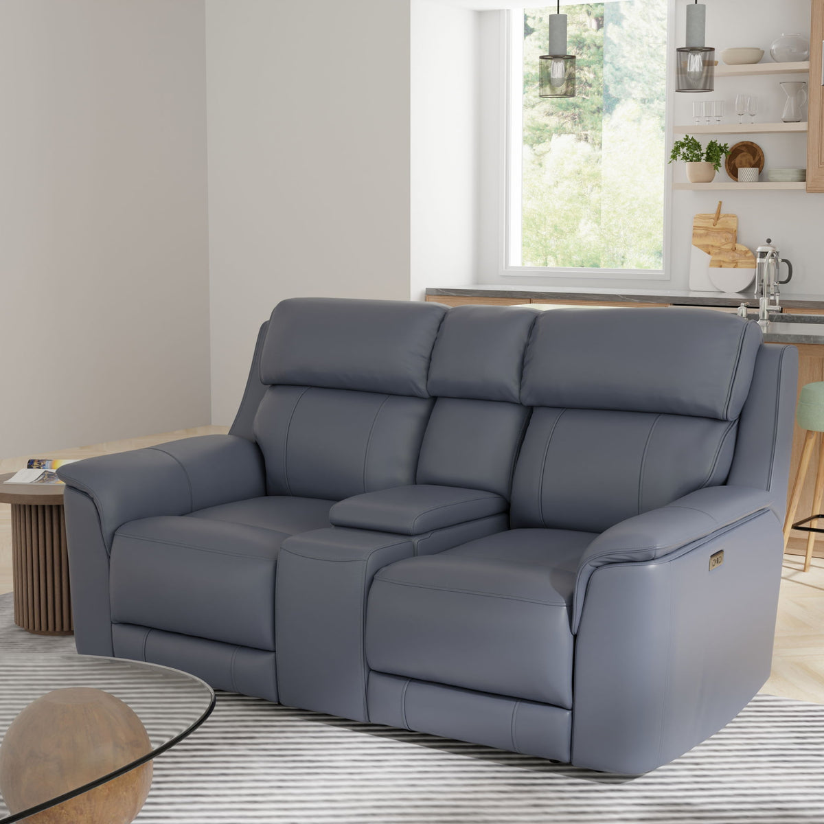Dual Power Reclining Loveseat with Center Console - Multiple Colors, photo 12 of 24