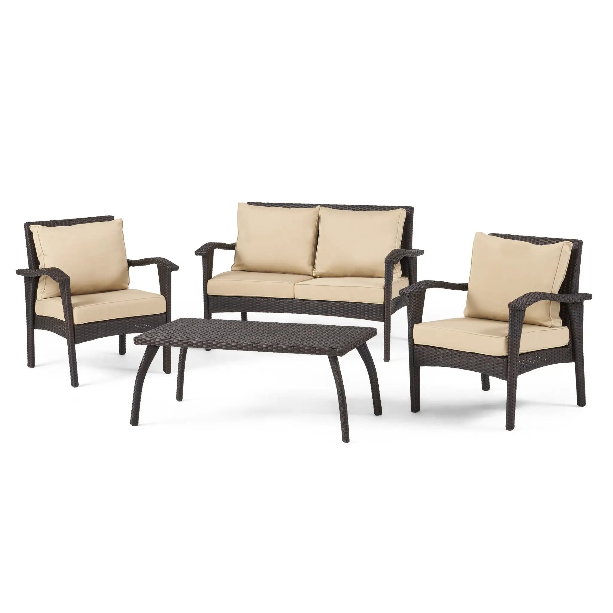 Honolulu - Wicker Set Outdoor Seating by HouseOfZazla