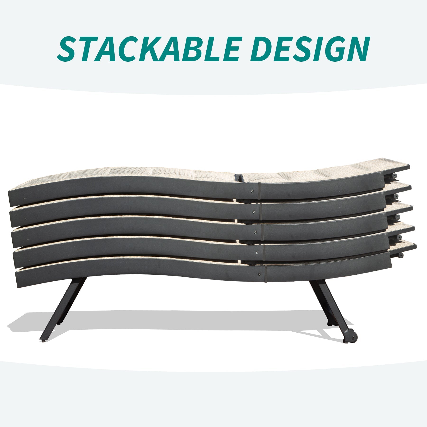 Patio Chaise Lounge Set of 2 by HouseOfZazla