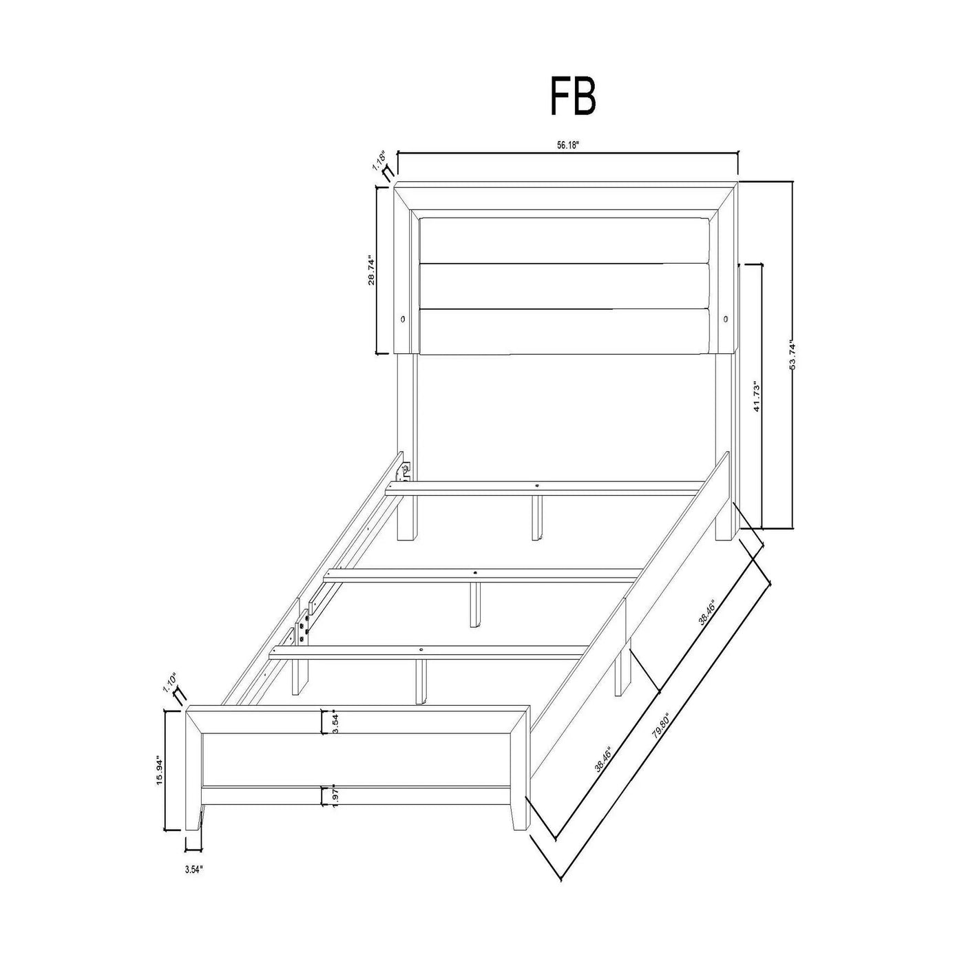 Omoda - Bed With LED by HouseOfZazla