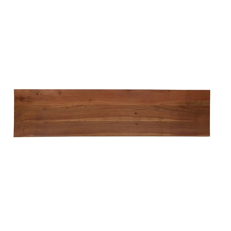 Asther - Acacia Wood TV Cabinet - Natural Wood / Brown by HouseOfZazla