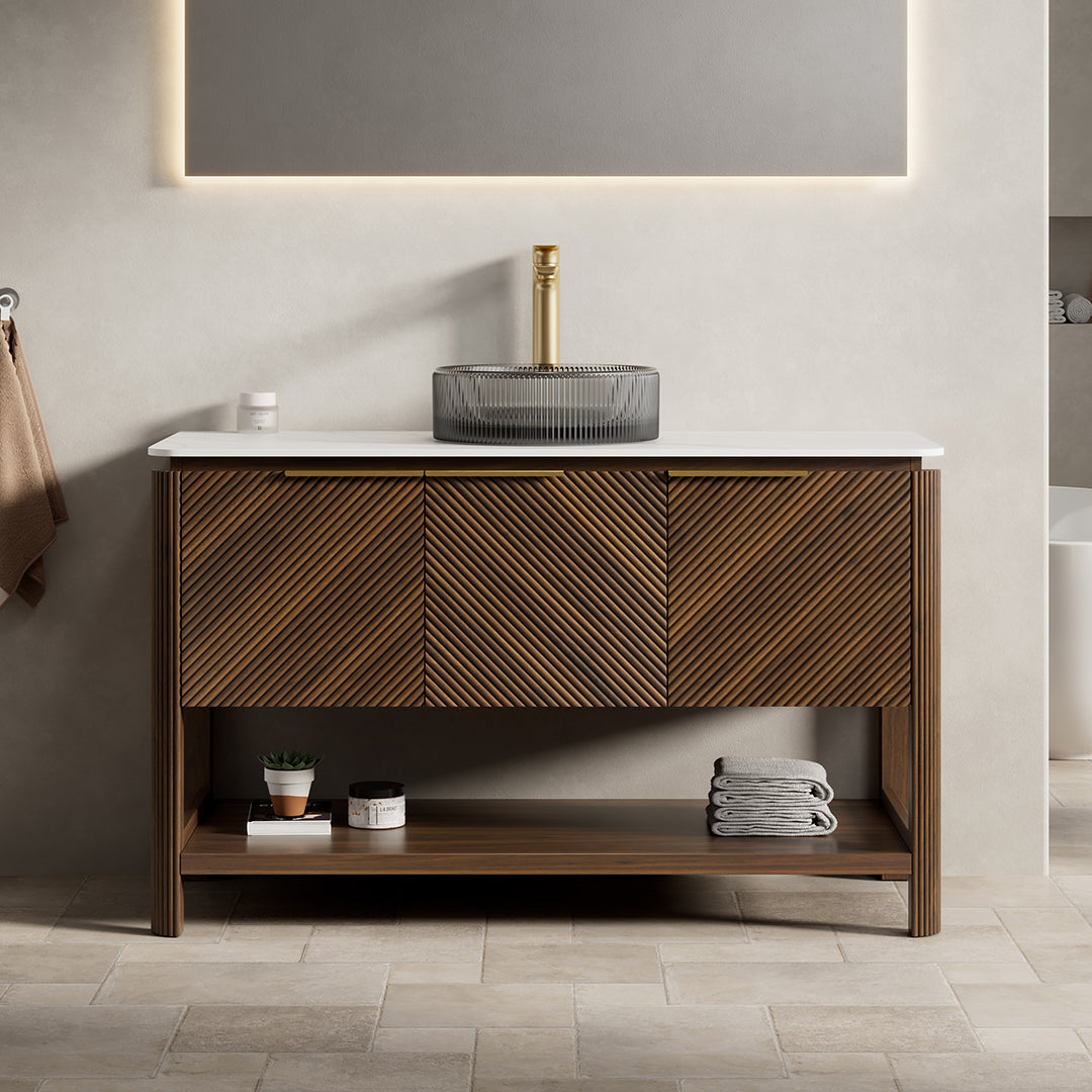 Indigo 48" Bathroom Vanity & Sink by HouseOfZazla
