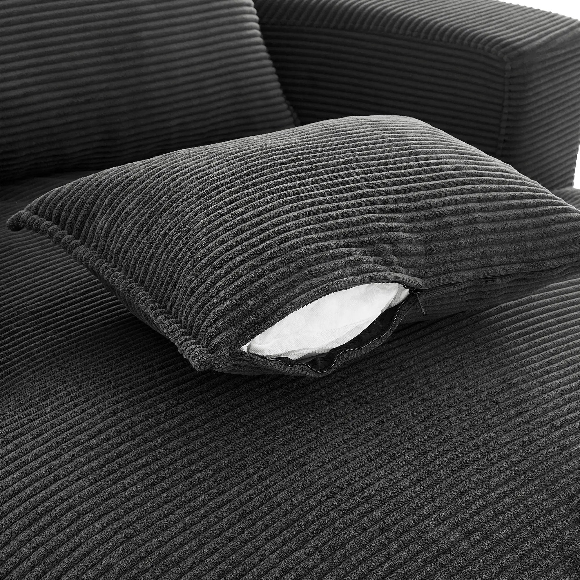 360° Swivel Accent Barrel Chair With Dual Layer Cushion And 3 Removable Pillows by HouseOfZazla