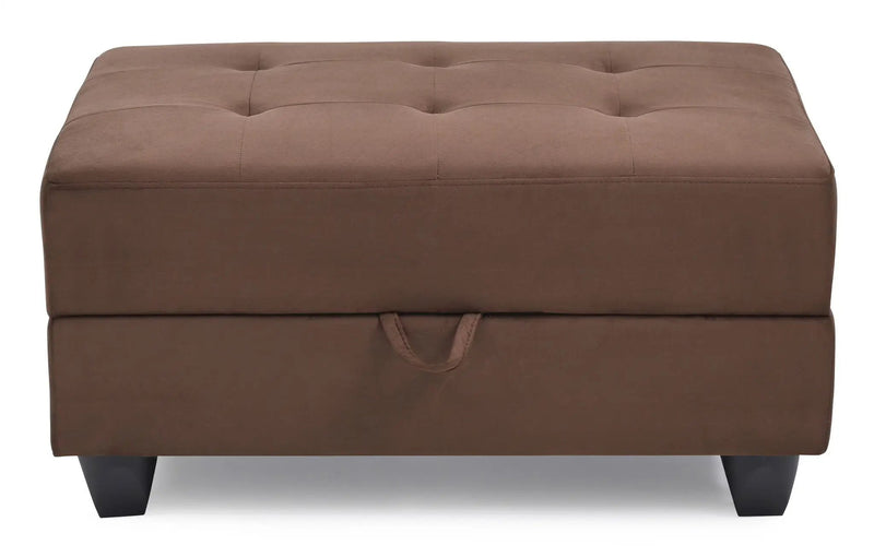 Stylish Storage Contemporary Ottoman by Unique Piece Furniture