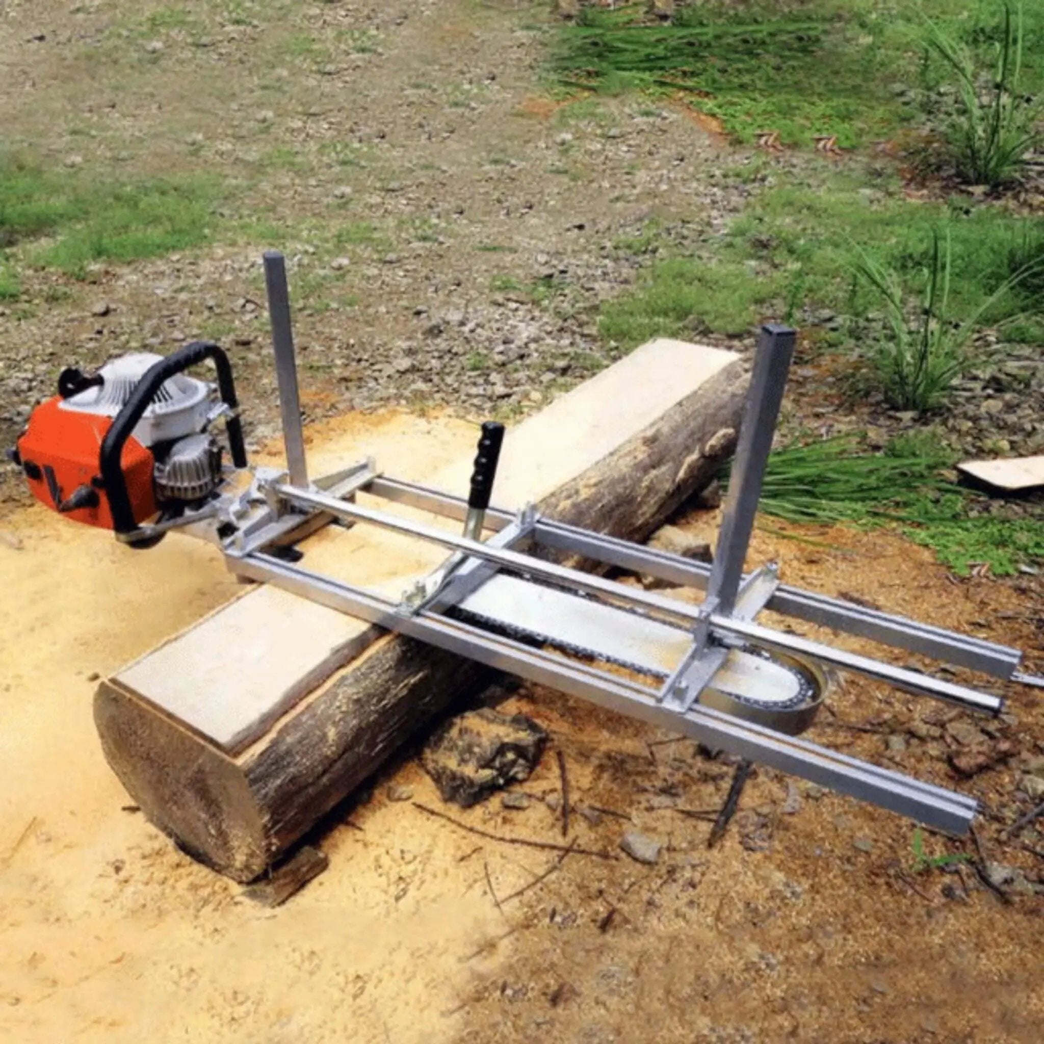 Heavy-Duty 48-Inch Adjustable Portable Home Chainsaw Lumber Mill (SAK9
