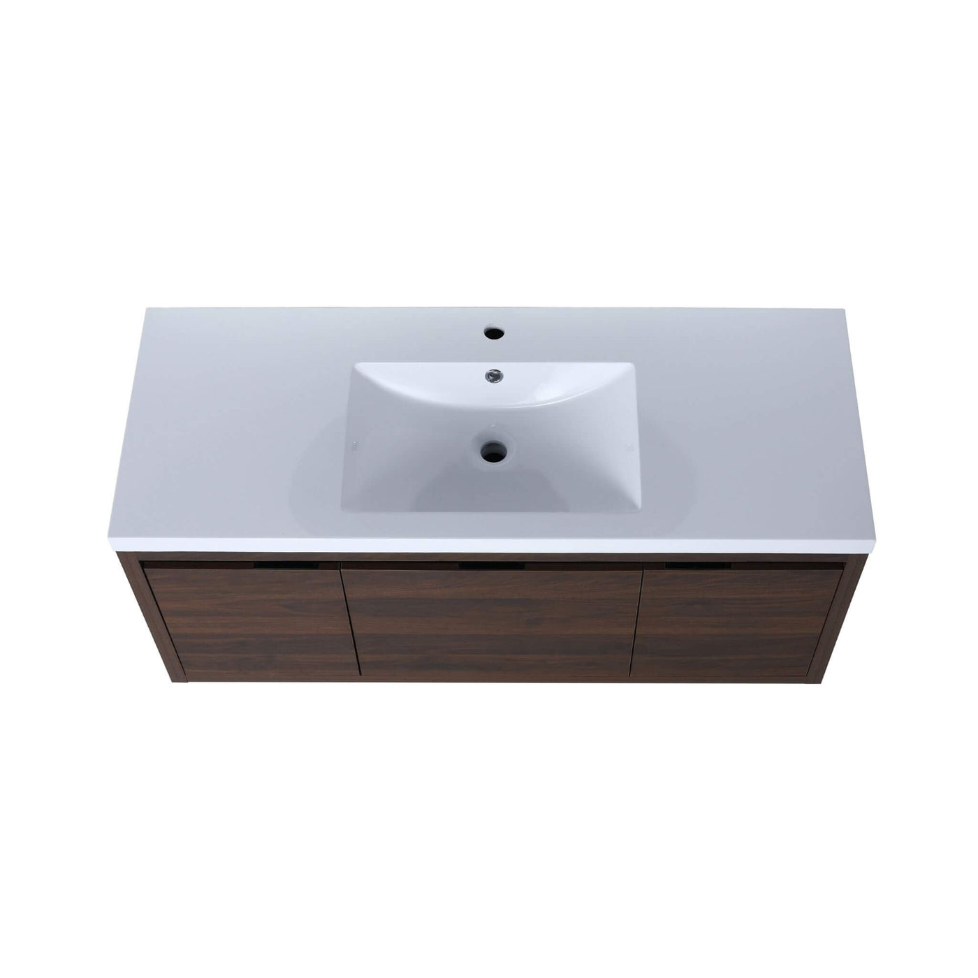 Floating Bathroom Vanity With Resin Sink Soft Close Doors (SAK82560) by SAKSBY WHOLESALE