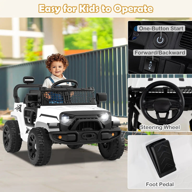 12V Kids Ride on Truck Car Battery Powered Electric Vehicle by DirectDeals