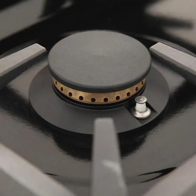 Kucht 48" Stainless Propane Cooktop, KFX489T/LP-S by Farmhouse Kitchen and Bath