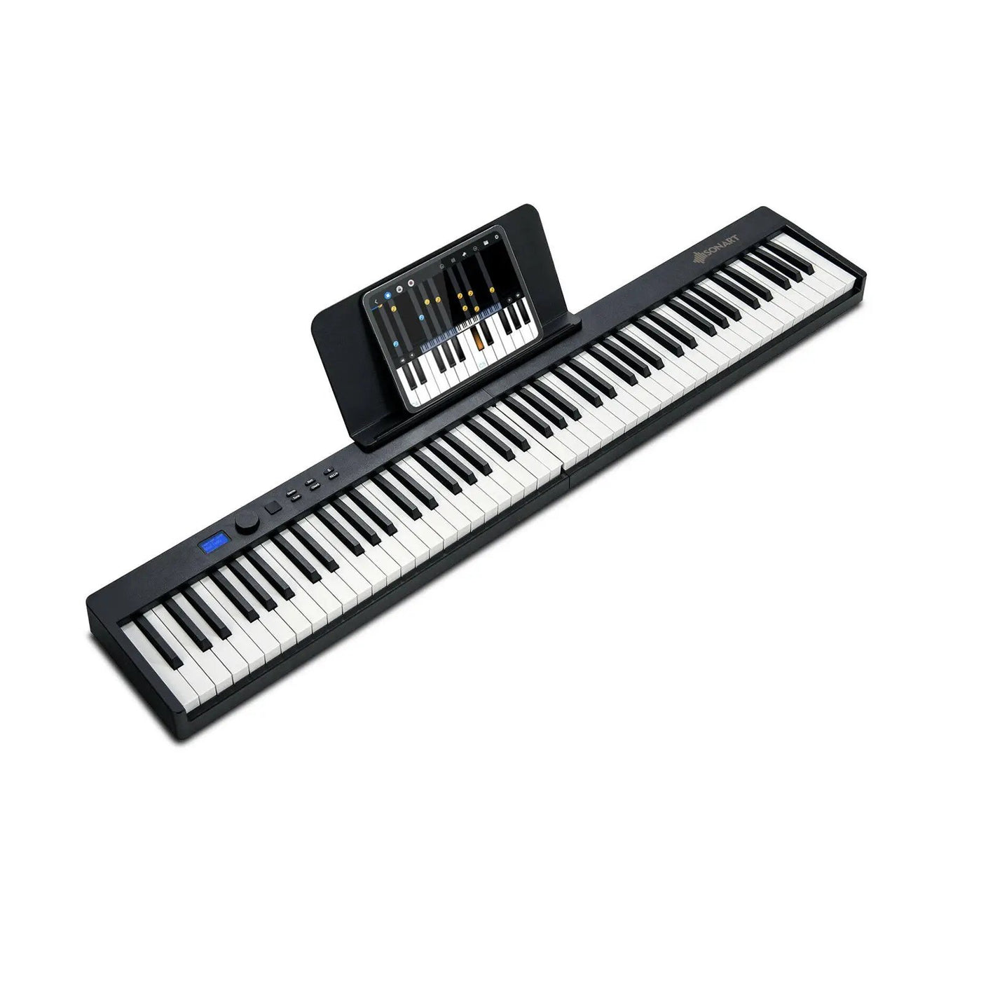 88-Key Foldable Digital Piano with MIDI and Wireless BT by DirectDeals