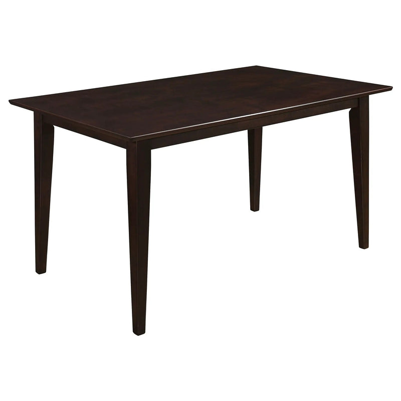 Gabriel 5-piece Rectangular 59-inch Dining Set Cappuccino by Unique Piece Furniture