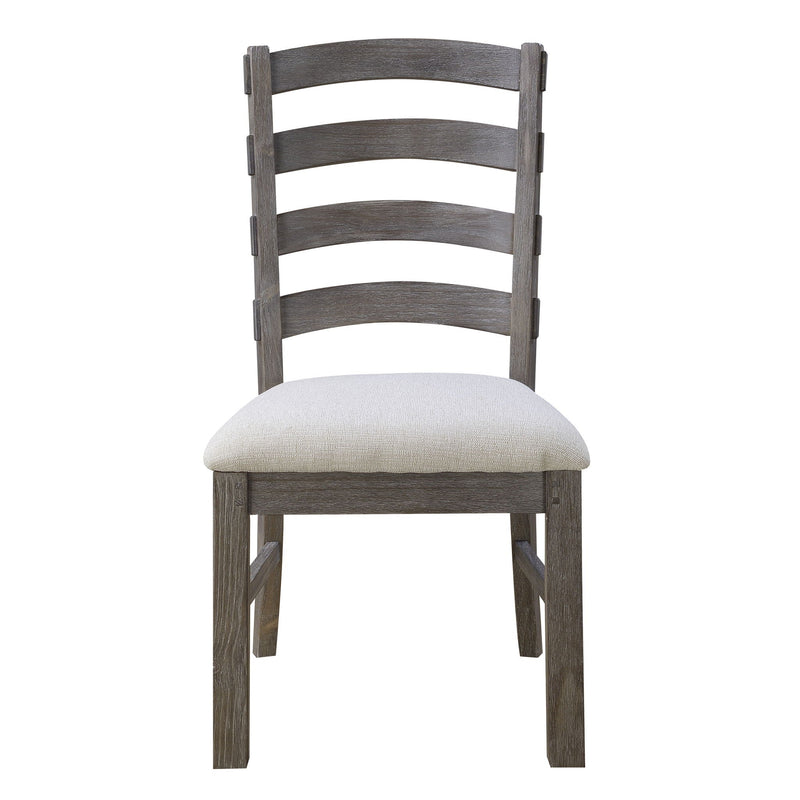 Upholstered Dining Chairs (Set of 2) - Brown - Wood by Unique Piece Furniture