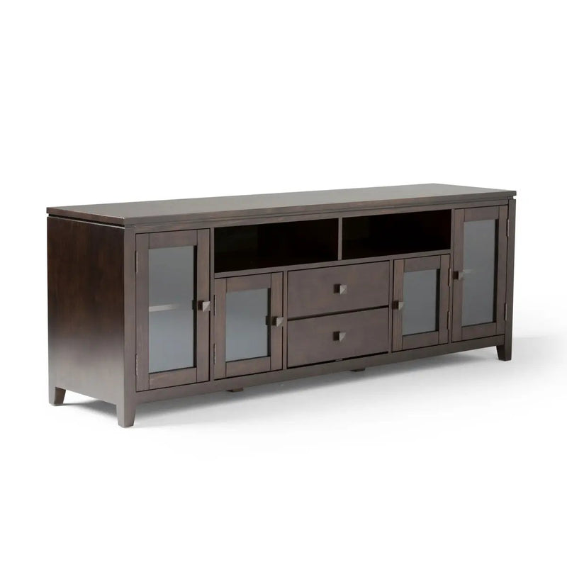 Cosmopolitan - Wide TV Media Stand - Mahogany Brown by Unique Piece Furniture