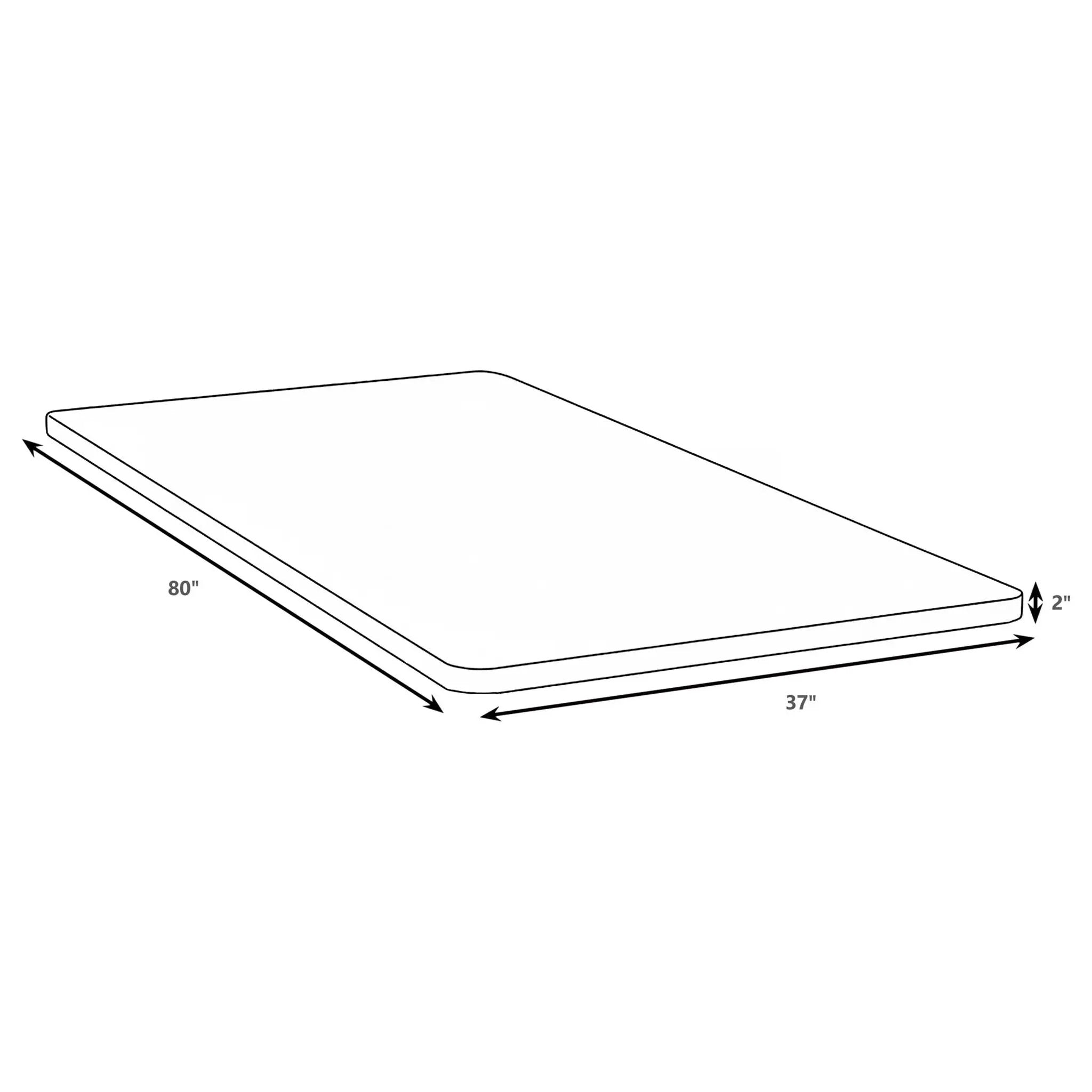 Eckard Twin XL Bunkie Board Foundation by Unique Piece Furniture