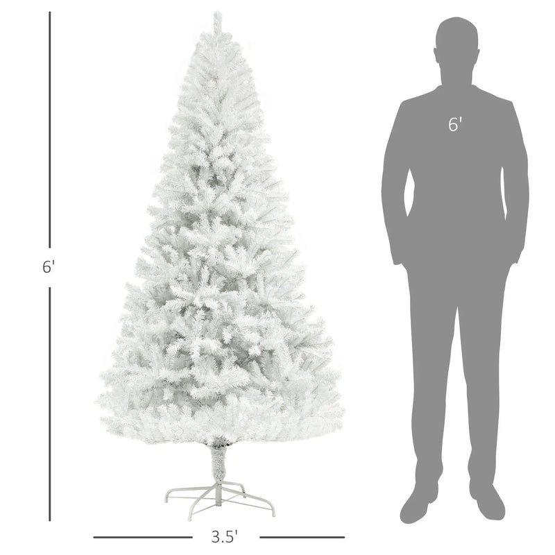 HOMCOM 6ft Tall Artificial Christmas Tree by HouseOfZazla
