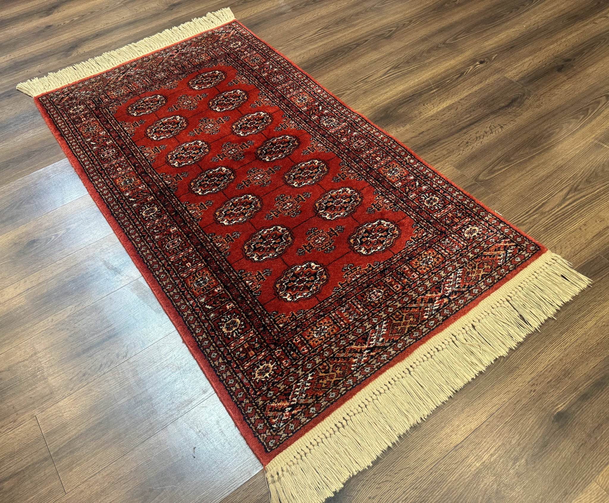 Karastan Rug 3x5, Antique Bokhara #734, Rare, Wool Pile Discontinued Karastan, Original 700 Series by Jewel Rugs