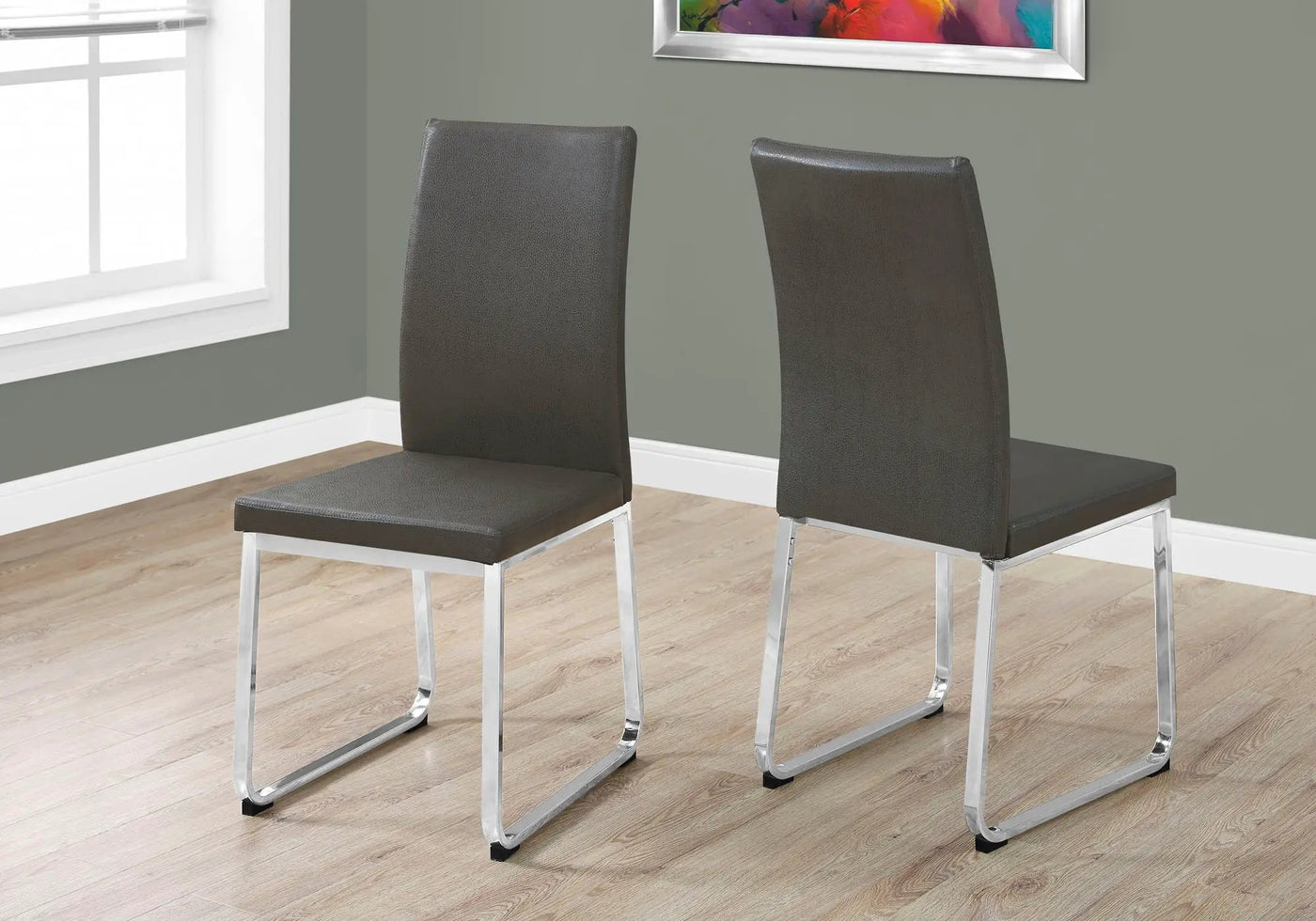 Dining Side Chair Upholstered for Dining Room, Modern (Set of 2) by HouseOfZazla