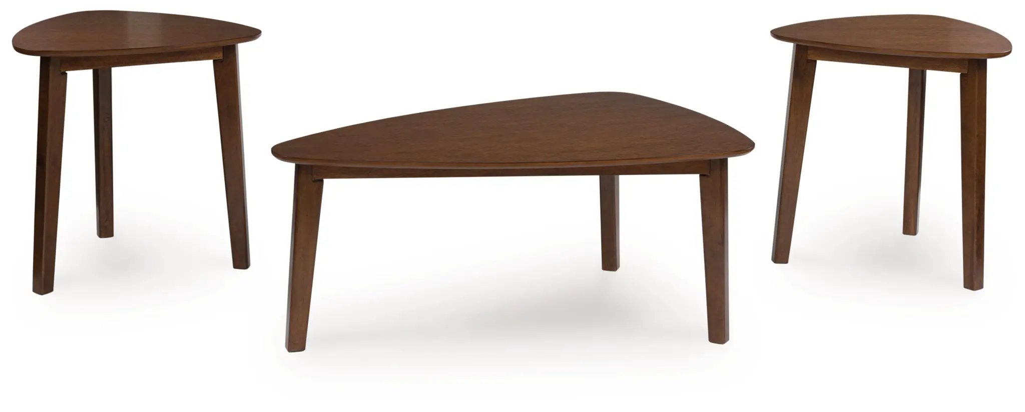 Lyncott - Occasional Wood Table Set (Set of 3) - Brown by Unique Piece Furniture