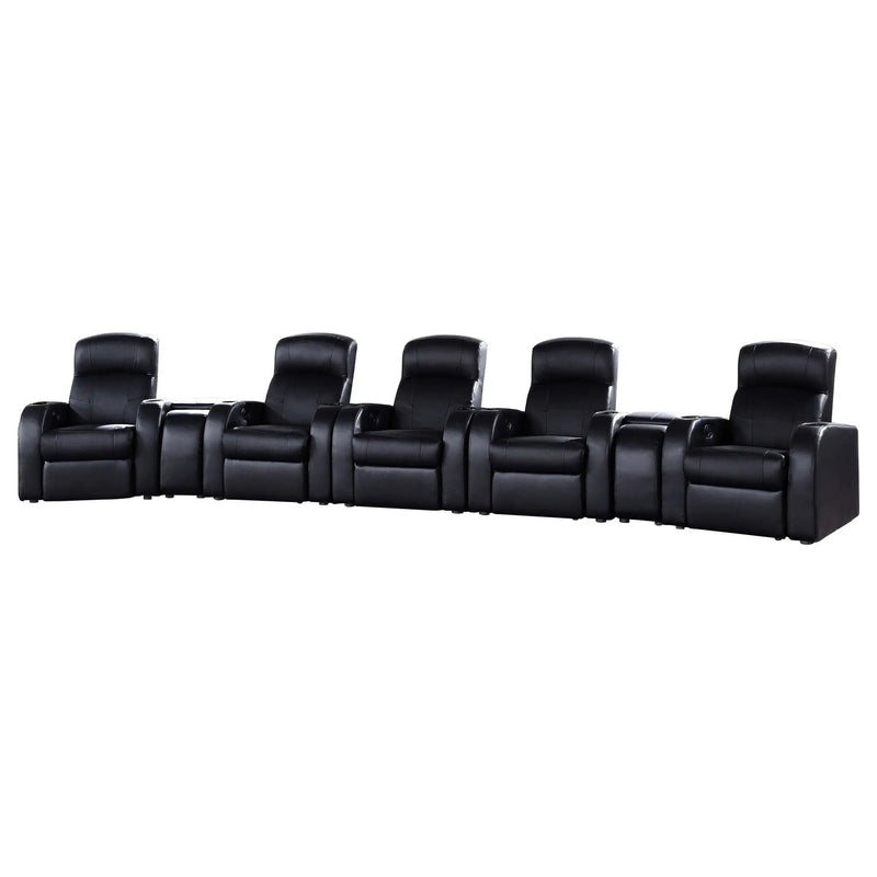 Cyrus 7-piece Upholstered Home Theater Seating by Unique Piece Furniture