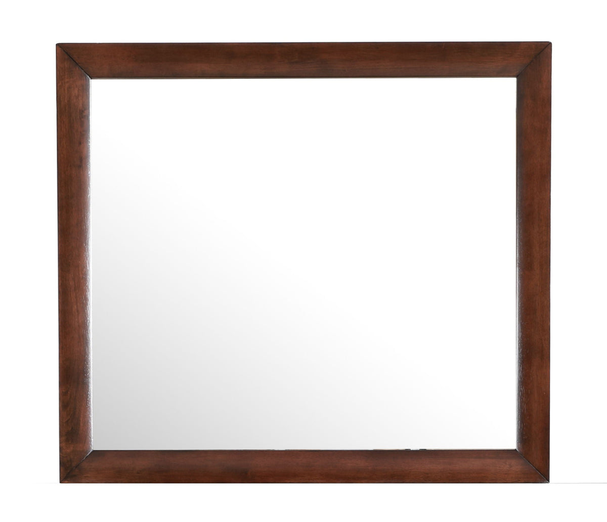 Marilla Mirror with Low Distortion Glass - Dark Brown, Light Brown, White, Black, photo 7 of 21