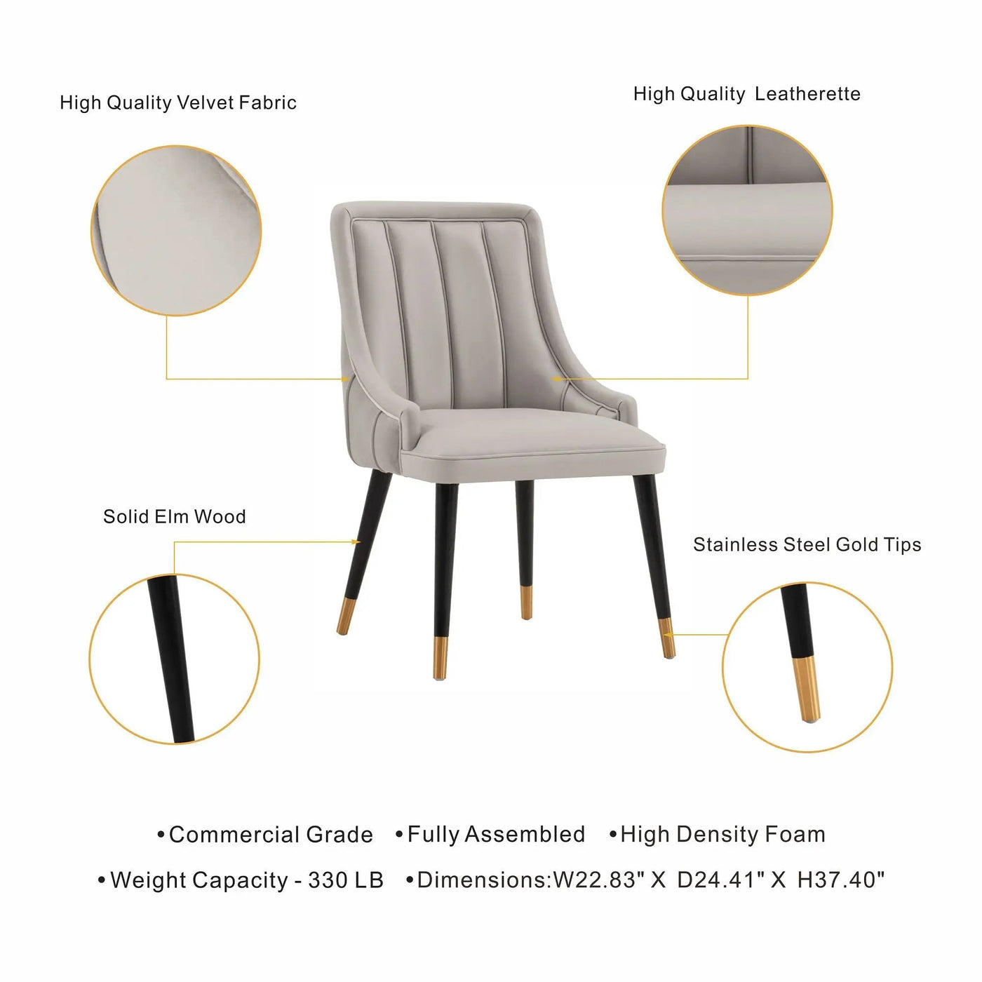 Eda - Dining Chair by HouseOfZazla