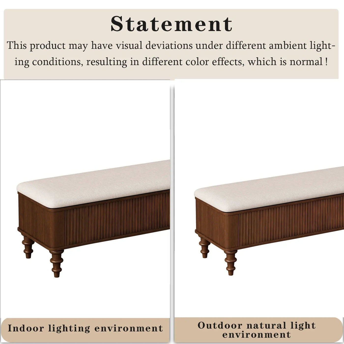 Multi Functional Storage Ottoman Bench by HouseOfZazla