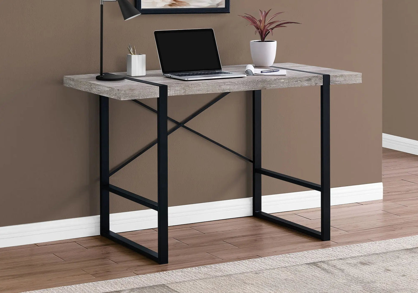 Computer Desk For Home Office Laptop, Contemporary & Modern by HouseOfZazla