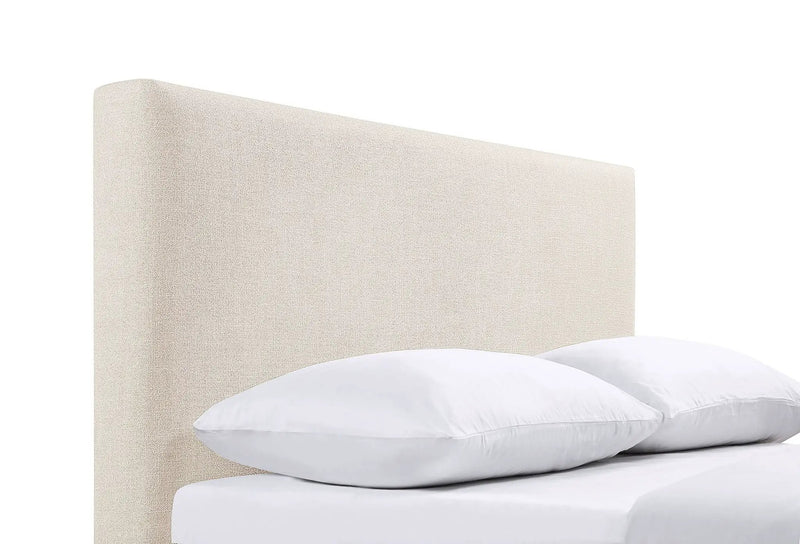 Pirro Upholstered King Panel Headboard Sand by Unique Piece Furniture