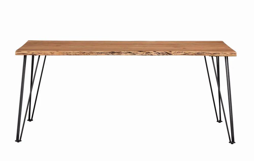 Sherman 71-inch Live Edge Dining Table Natural Acacia by Unique Piece Furniture