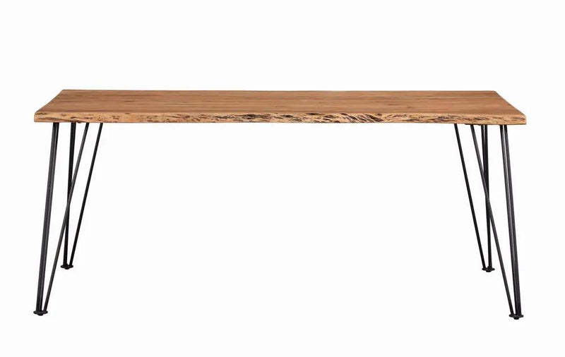 Sherman 71-inch Live Edge Dining Table Natural Acacia by Unique Piece Furniture