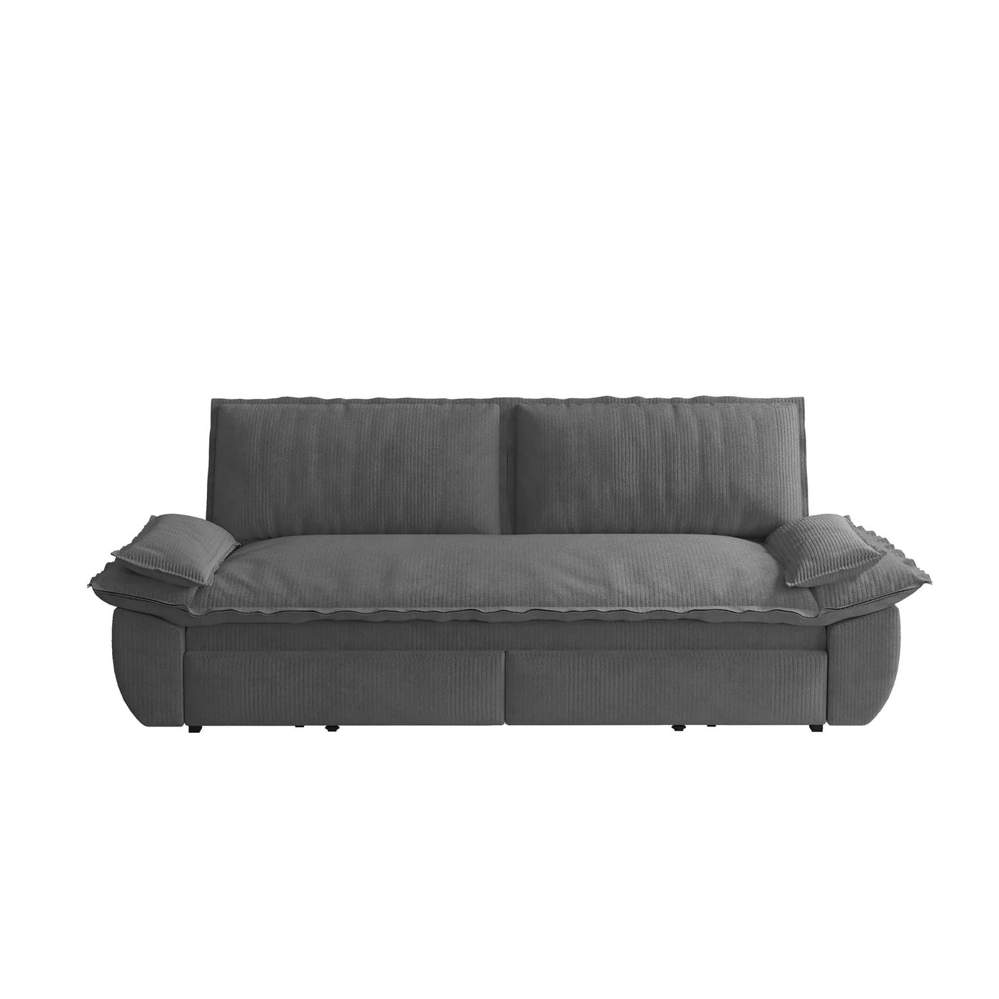 Queen Pull Out Bed, 3 In 1 Convertible Sleeper Sofa by HouseOfZazla