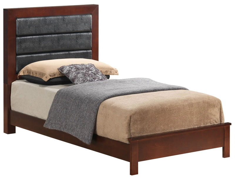 Transitional Modern Design Bed by Unique Piece Furniture