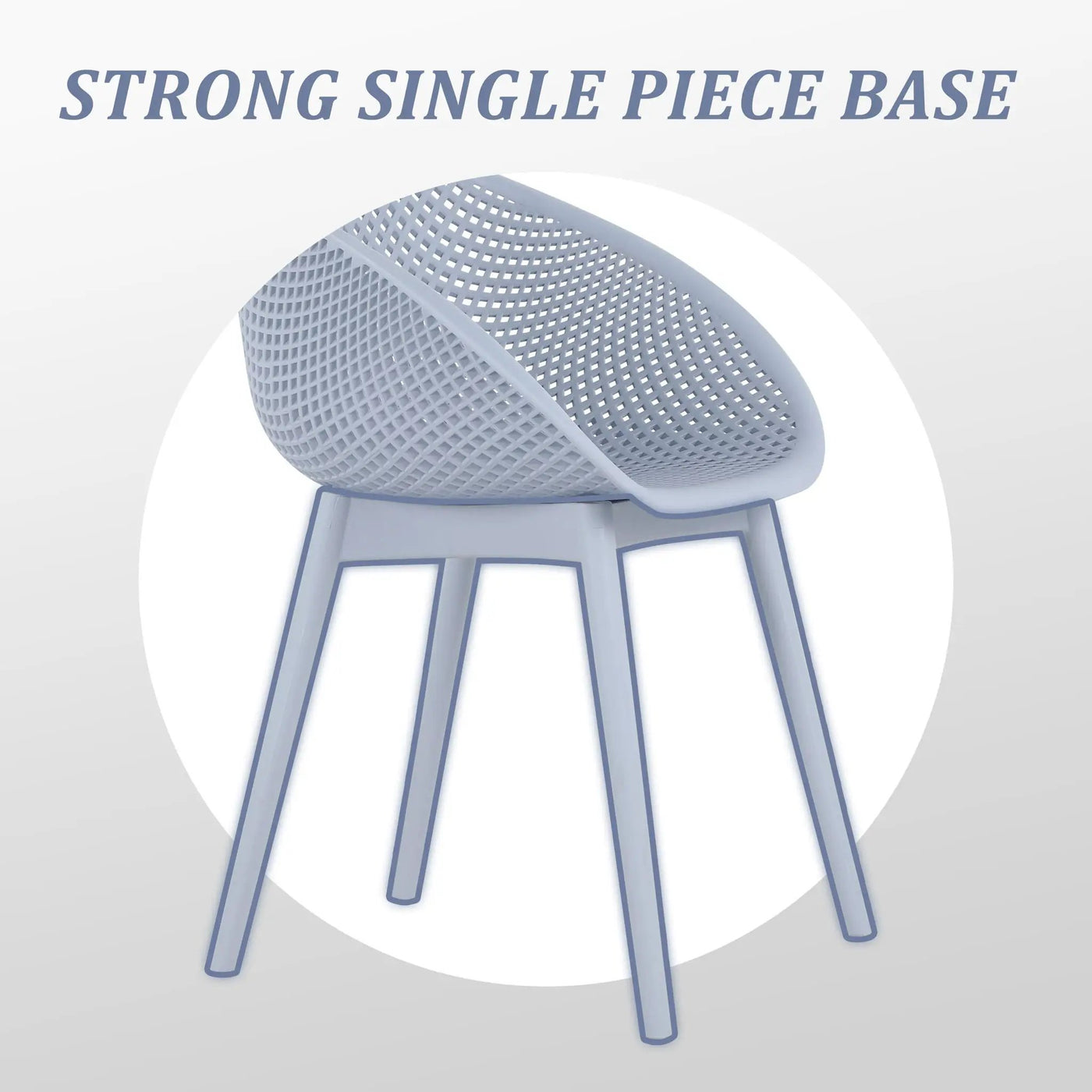 Modern Lounge Chair Set With Round Table by HouseOfZazla