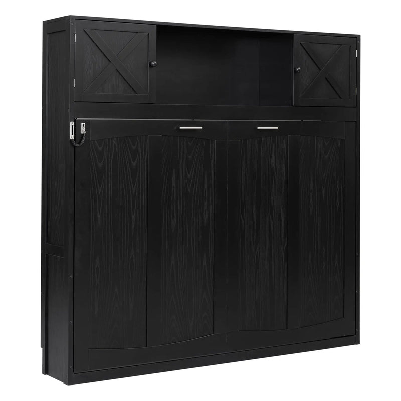 Murphy Bed With Storage Cabinets by HouseOfZazla