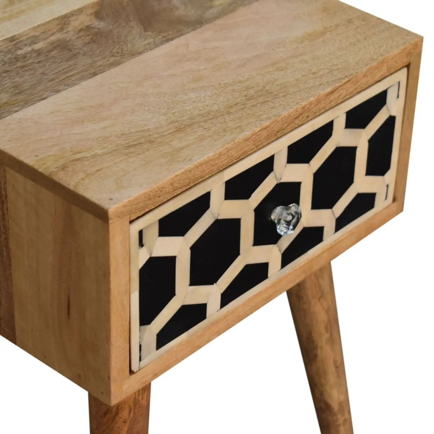 Inlay Bone Inlay Drawer Nightstand by HouseOfZazla