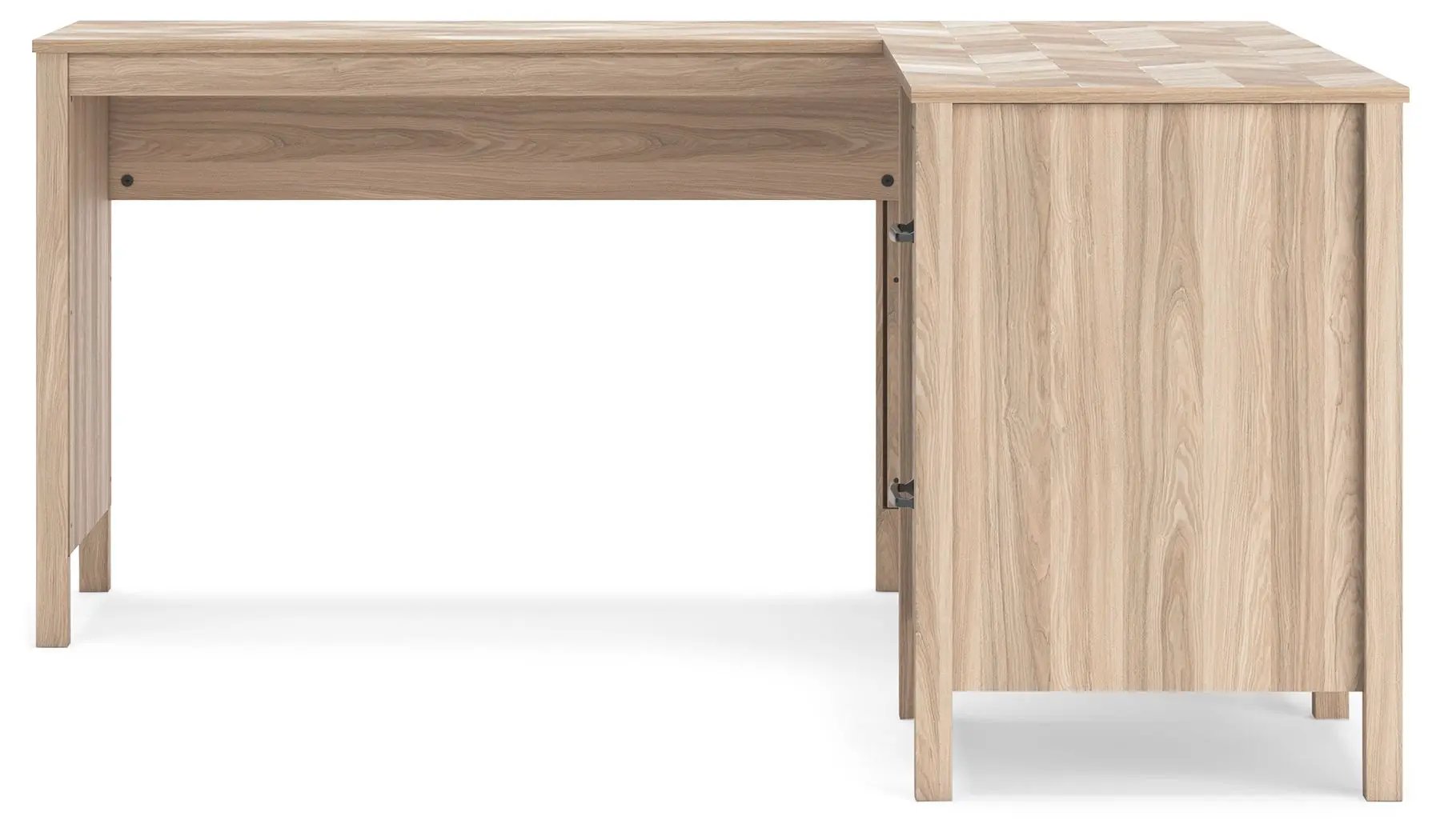 Battelle - 60" Home Office Desk With Return - Tan by Unique Piece Furniture