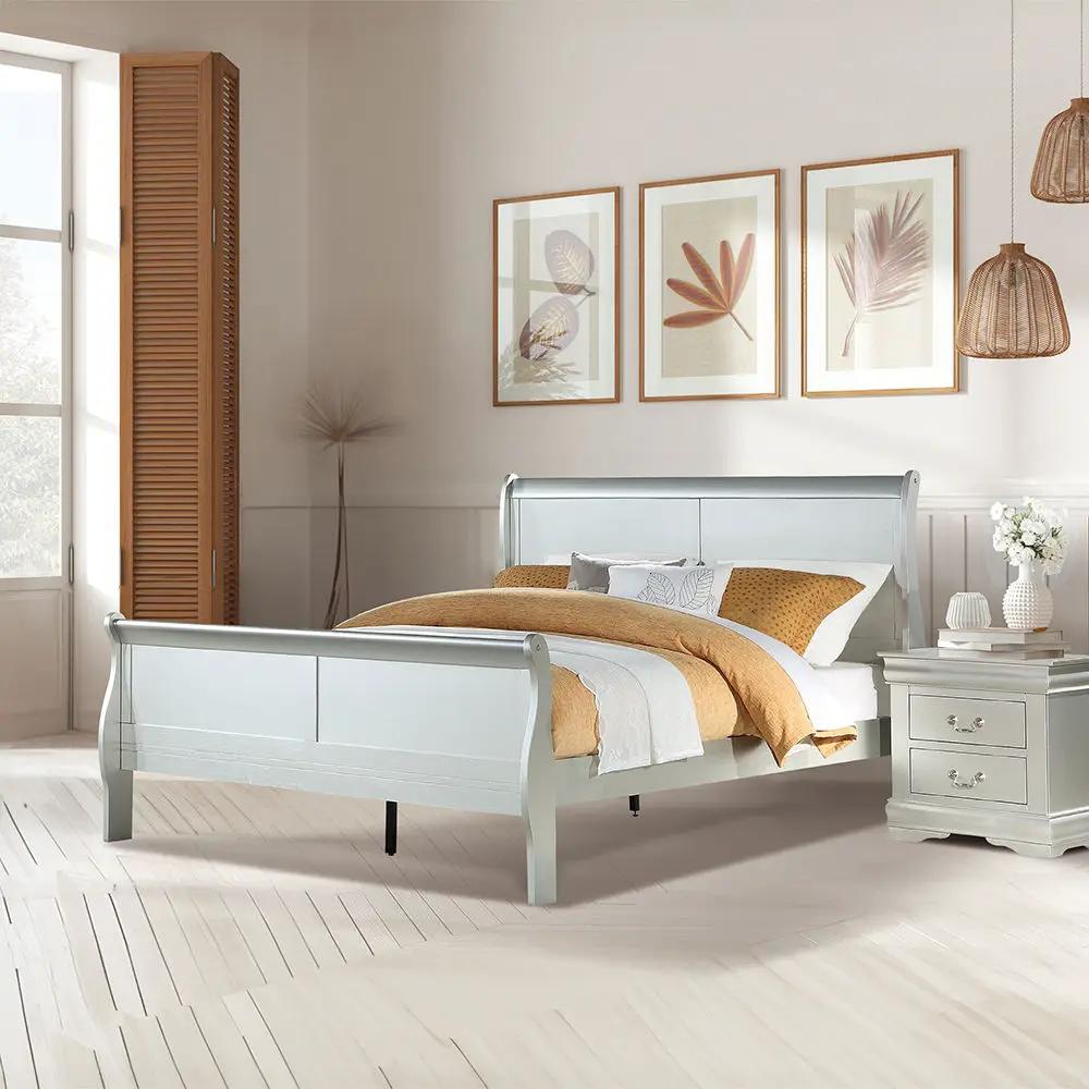 Louis Philippe - Bed (FB 29"H) by Unique Piece Furniture