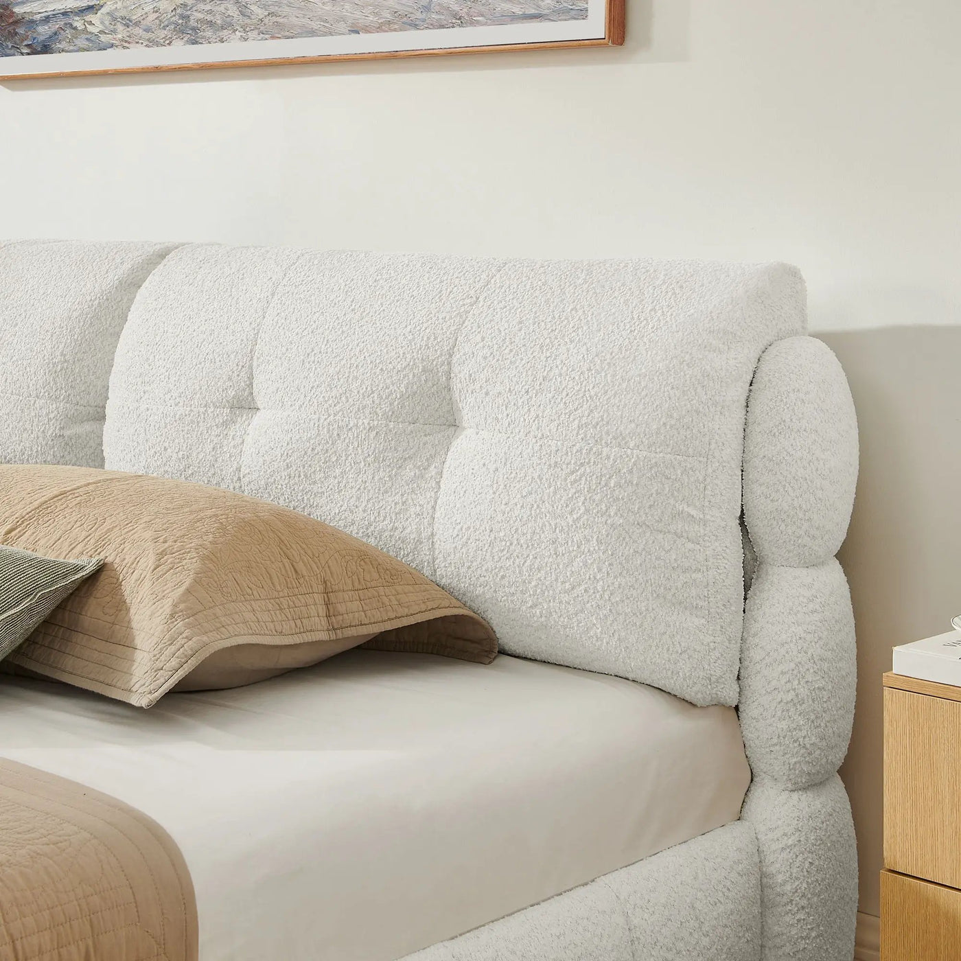 Platform Bed & Upholstered Frame by HouseOfZazla
