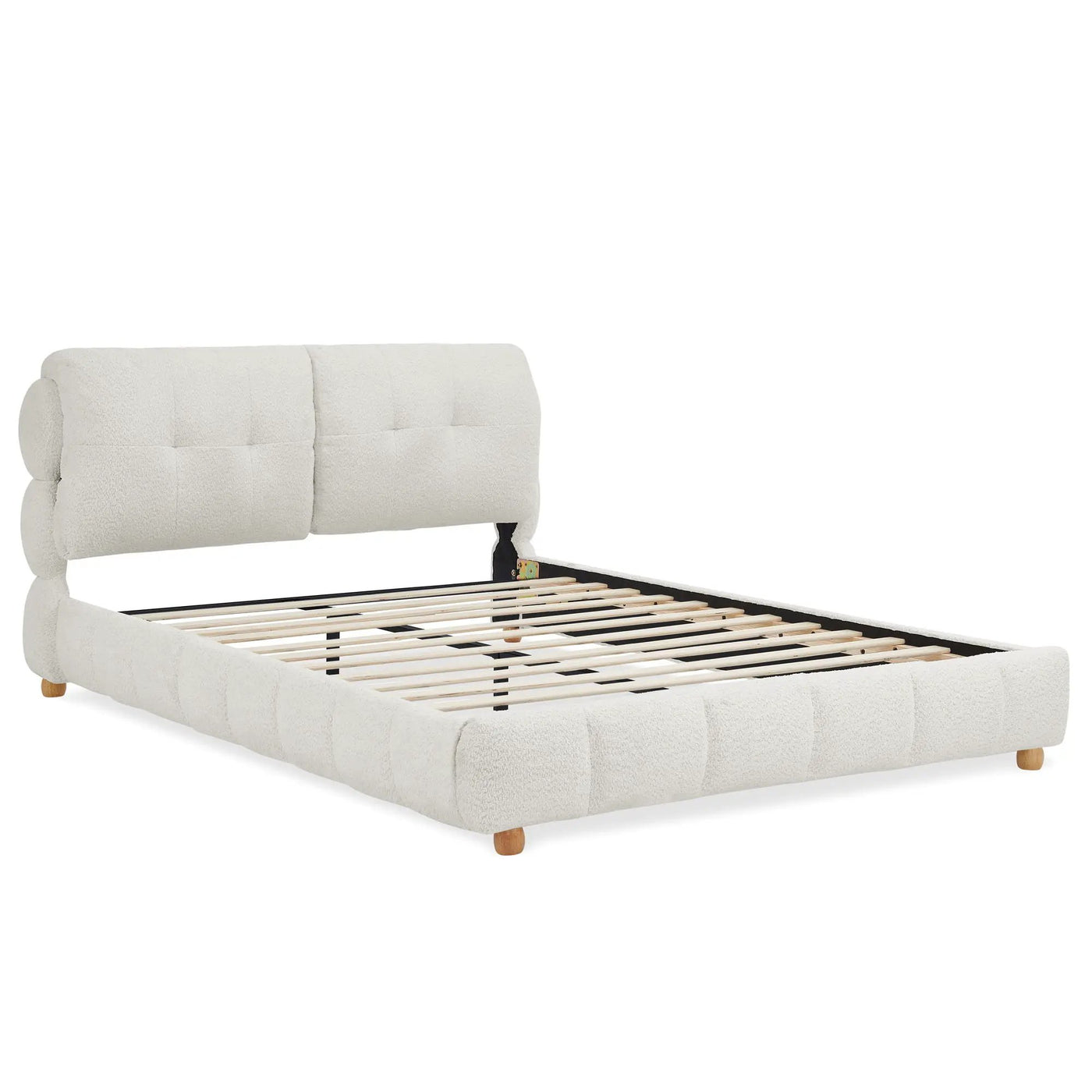 Platform Bed & Upholstered Frame by HouseOfZazla