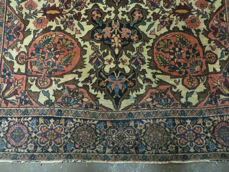 4' X 6' Antique Ultra Fine Handmade India Floral Oriental Wool Rug Carpet Nice by Jewel Rugs