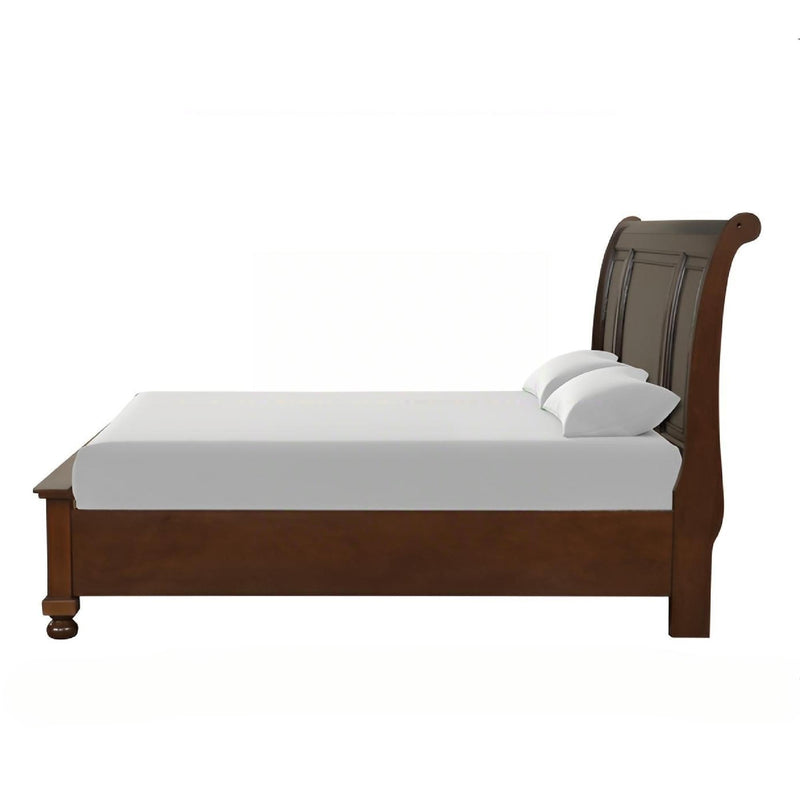 Meade - Sleigh Bed by HouseOfZazla