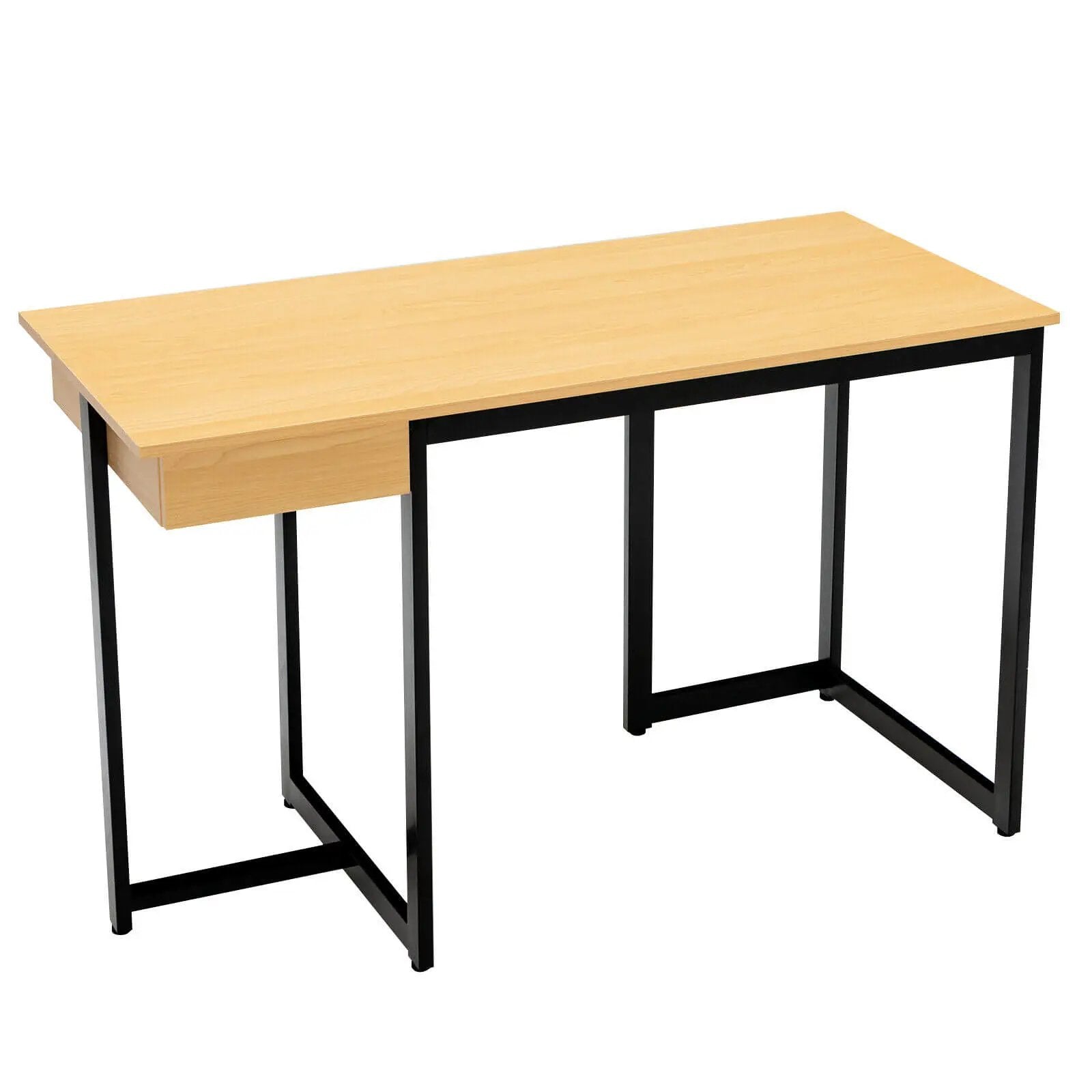 48 Inch Computer Desk with Metal Frame and Adjustable Pads by DirectDeals
