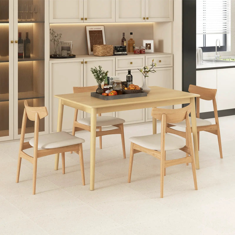48 Inches Wooden Dining Table for 4 People by DirectDeals